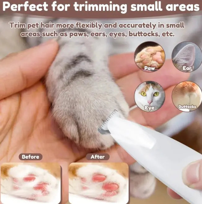 Pet Paw Trimmer w/LED Light